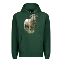 Sports Green dorset sheep Premium Hoodie - LillyAllenDesigns