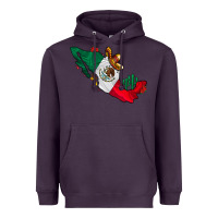 Plum mexico Heavyweight Hoodie - CowhideDigitalArt