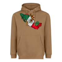 Toasted Coconut mexico Heavyweight Hoodie - CowhideDigitalArt