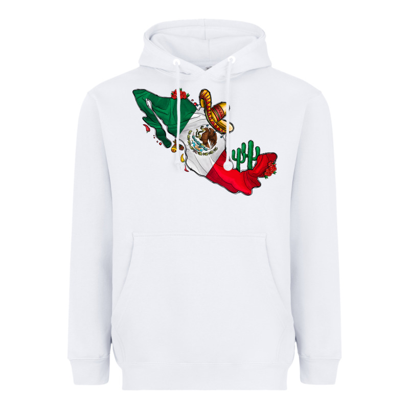 Mexico Heavyweight Hoodie by CowhideDigitalArt | Teevron