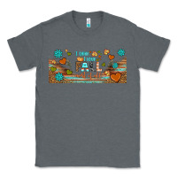 Charcoal Heather i think i love fall most of all libbey glass Classic Tee - BundleAndBundleShop