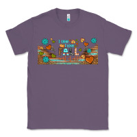 Lavender i think i love fall most of all libbey glass Classic Tee - BundleAndBundleShop
