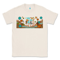 Natural i think i love fall most of all libbey glass Classic Tee - BundleAndBundleShop