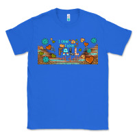 True Royal i think i love fall most of all libbey glass Classic Tee - BundleAndBundleShop
