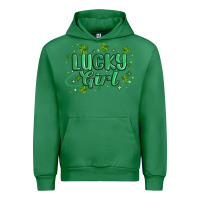 Emerald lucky girl Urban Hoodie - MaliasSmallBusiness