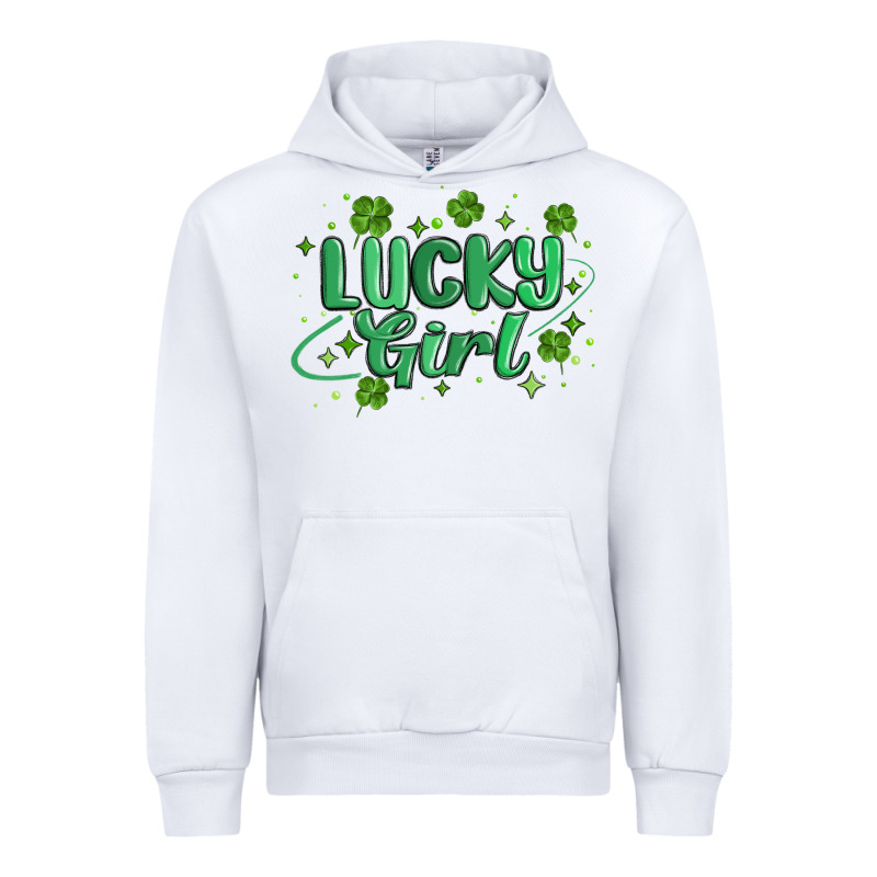 Lucky Girl Urban Hoodie by MaliasSmallBusiness | Teevron