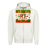 Oatmeal Heather respiratory therapist juneteenth Zipper Hoodie - Zillion Design Studio