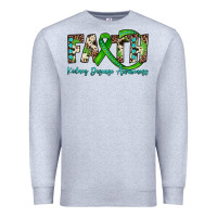 Heather Grey faith kidney disease awareness Premium Sweatshirt - JahusDesignShop