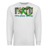 Oatmeal Heather faith kidney disease awareness Premium Sweatshirt - JahusDesignShop