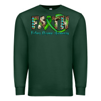 Sports Green faith kidney disease awareness Premium Sweatshirt - JahusDesignShop