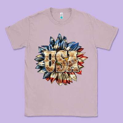 Classic Tee usa sunflower billie wilder