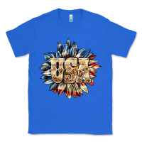 True Royal usa sunflower billie wilder Classic Tee - texasbilliewilder
