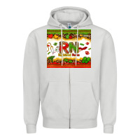 Dove Grey registered nurse juneteenth Zipper Hoodie - Zillion Design Studio
