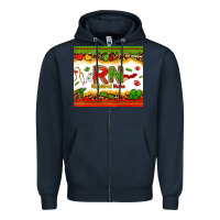 Navy registered nurse juneteenth Zipper Hoodie - Zillion Design Studio