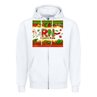 White registered nurse juneteenth Zipper Hoodie - Zillion Design Studio