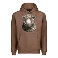 Chestnut dorset sheep head Premium Hoodie - LillyAllenDesigns