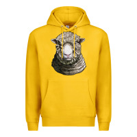 Lemon dorset sheep head Premium Hoodie - LillyAllenDesigns