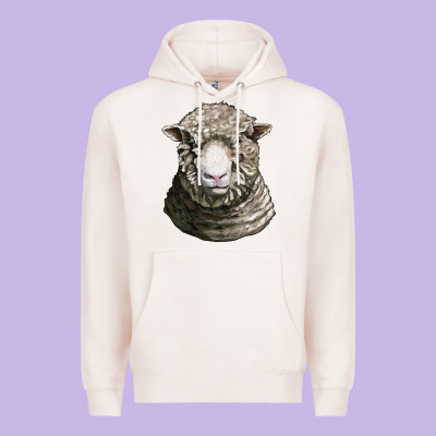 Dorset Sheep Head Premium Hoodie Designed By Lillyallendesigns