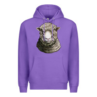 Purple dorset sheep head Premium Hoodie - LillyAllenDesigns