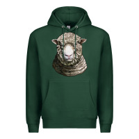 Sports Green dorset sheep head Premium Hoodie - LillyAllenDesigns