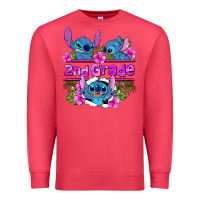 Cardinal preview flower stitch 2nd grade Premium Sweatshirt - AdoDesignShop