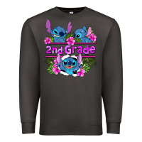 Smoke preview flower stitch 2nd grade Premium Sweatshirt - AdoDesignShop