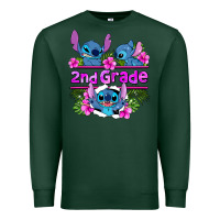 Sports Green preview flower stitch 2nd grade Premium Sweatshirt - AdoDesignShop