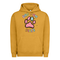 Pigment Peanut Butter dog mom vibes Urban Hoodie - MaliasSmallBusiness