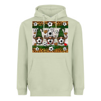 Matcha soccer gnome Heavyweight Hoodie - HRA Design Shop