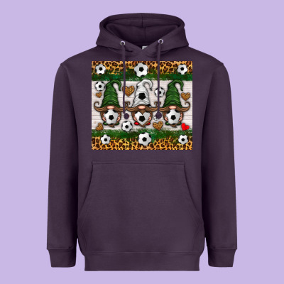 Soccer Gnome Heavyweight Hoodie Designed By Hra Design Shop