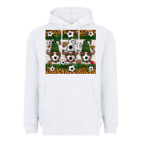 White soccer gnome Heavyweight Hoodie - HRA Design Shop