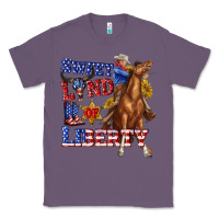 Lavender western sweet land of liberty 4th july billie wilder Classic Tee - texasbilliewilder