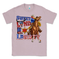 Lilac western sweet land of liberty 4th july billie wilder Classic Tee - texasbilliewilder