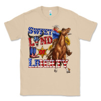 Mushroom western sweet land of liberty 4th july billie wilder Classic Tee - texasbilliewilder