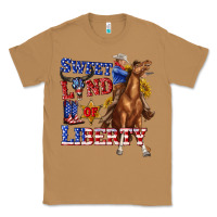Toasted Coconut western sweet land of liberty 4th july billie wilder Classic Tee - texasbilliewilder
