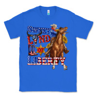 True Royal western sweet land of liberty 4th july billie wilder Classic Tee - texasbilliewilder
