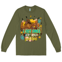 Army Green i just smile and say god bless Long Sleeve Tee - texasbilliewilder