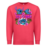 Cardinal preview flower stitch 1st grade Premium Sweatshirt - AdoDesignShop