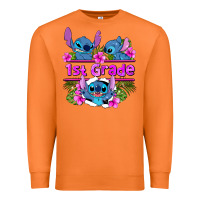Carrot preview flower stitch 1st grade Premium Sweatshirt - AdoDesignShop