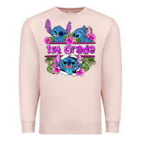 Pale Pink preview flower stitch 1st grade Premium Sweatshirt - AdoDesignShop