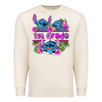Sandshell preview flower stitch 1st grade Premium Sweatshirt - AdoDesignShop