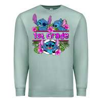 Seafoam preview flower stitch 1st grade Premium Sweatshirt - AdoDesignShop