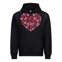 Black dog valentine Urban Hoodie - MaliasSmallBusiness