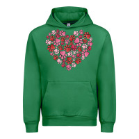 Emerald dog valentine Urban Hoodie - MaliasSmallBusiness