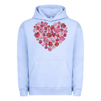 Pigment Grape Ice dog valentine Urban Hoodie - MaliasSmallBusiness