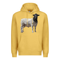 Antique Gold dorper sheep Premium Hoodie - LillyAllenDesigns
