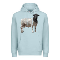 Blue Mist dorper sheep Premium Hoodie - LillyAllenDesigns