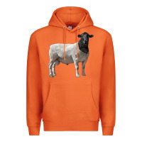 Carrot dorper sheep Premium Hoodie - LillyAllenDesigns