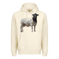 Sandshell dorper sheep Premium Hoodie - LillyAllenDesigns