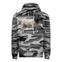 Slate Camo dorper sheep Premium Hoodie - LillyAllenDesigns